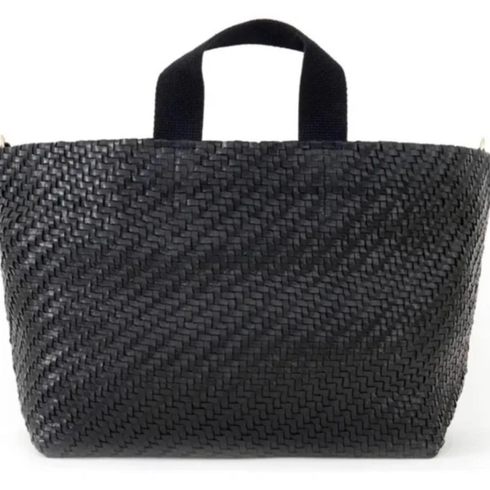 Rare Clare V Large Woven Bateau Bag